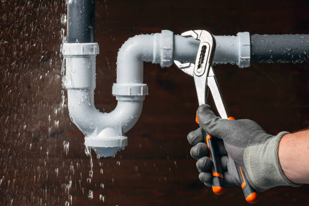Professional Plumber technician working in Andover, NJ